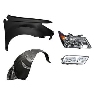 Replacement - 4-Piece Kit (Passenger Side Headlight, Front Passenger Side Fender, Front Passenger Side Fender Liner, Passenger Side Fog Light) (Standard Line)