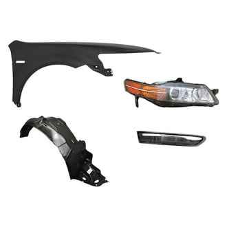 Replacement - 4-Piece Kit (Passenger Side Headlight, Front Passenger Side Fender, Front Passenger Side Fender Liner, Passenger Side Marker Light) (Standard Line)