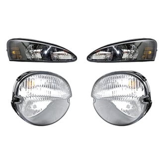 Replacement - 4-Piece Kit (Driver and Passenger Side Headlights, Driver and Passenger Side Fog Lights) (Standard Line)