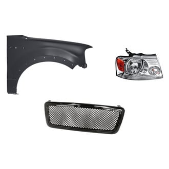 Replacement - 3-Piece Kit (Passenger Side Headlight, Grille, Front Passenger Side Fender) (Standard Line)