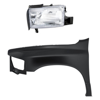 Replacement - 2-Piece Kit (Driver Side Headlight, Front Driver Side Fender)