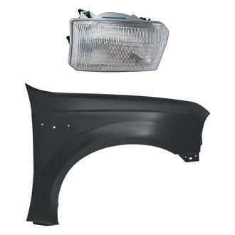 Replacement - 2-Piece Kit (Passenger Side Headlight, Front Passenger Side Fender)
