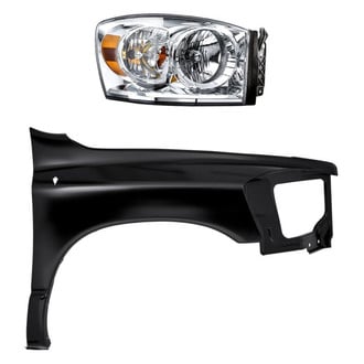 Replacement - 2-Piece Kit (Passenger Side Headlight, Front Passenger Side Fender)