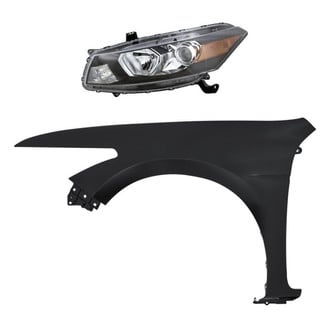 Replacement - 2-Piece Kit (Driver Side Headlight, Front Driver Side Fender) (Standard Line)