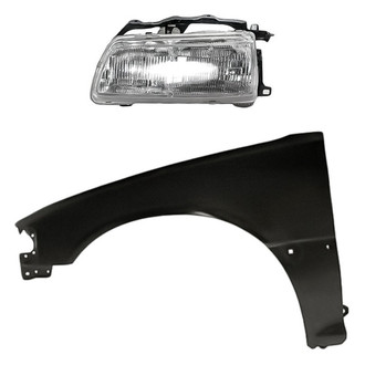 Replacement - 2-Piece Kit (Driver Side Headlight, Front Driver Side Fender) (Standard Line)