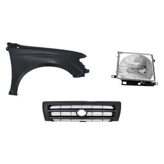 Replacement - 3-Piece Kit (Passenger Side Headlight, Grille, Front Passenger Side Fender) (Standard Line)
