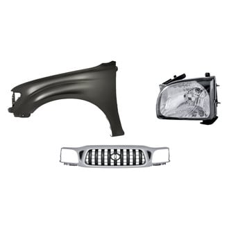 Replacement - 3-Piece Kit (Driver Side Headlight, Grille, Front Driver Side Fender) (Standard Line)