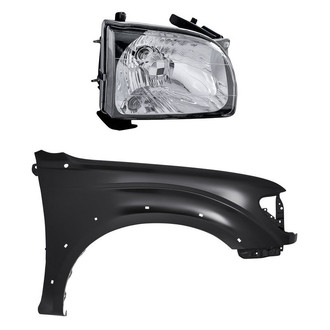 Replacement - 2-Piece Kit (Passenger Side Headlight, Front Passenger Side Fender) (Standard Line)