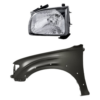 Replacement - 2-Piece Kit (Driver Side Headlight, Front Driver Side Fender) (CAPA Certified)