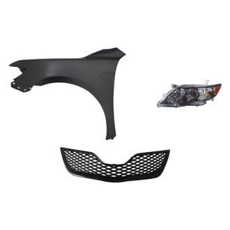 Replacement - 3-Piece Kit (Driver Side Headlight, Grille, Front Driver Side Fender)