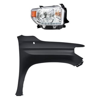 Replacement - 2-Piece Kit (Passenger Side Headlight, Front Passenger Side Fender) (Standard Line)