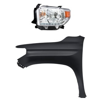 Replacement - 2-Piece Kit (Driver Side Headlight, Front Driver Side Fender)