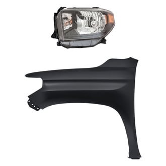 Replacement - 2-Piece Kit (Driver Side Headlight, Front Driver Side Fender) (Standard Line)