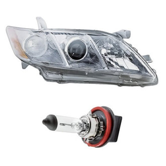 Replacement - 2-Piece Kit (Passenger Side Headlight, Bulb) (Standard Line)