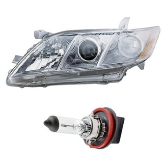 Replacement - 2-Piece Kit (Driver Side Headlight, Bulb) (Standard Line)