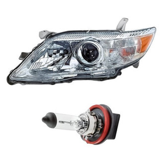 Replacement - 2-Piece Kit (Driver Side Headlight, Bulb) (Standard Line)