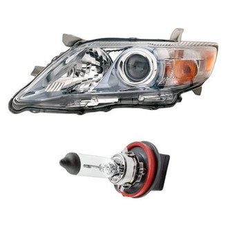 Replacement - 2-Piece Kit (Driver Side Headlight, Bulb) (Standard Line)
