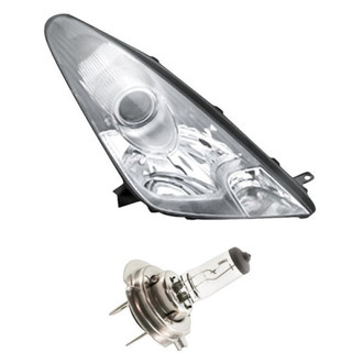 Replacement - 2-Piece Kit (Passenger Side Headlight, Bulb) (Standard Line)