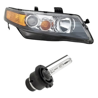 Replacement - 2-Piece Kit (Passenger Side Headlight, Bulb) (Standard Line)