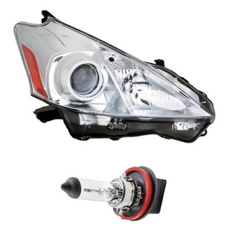 Replacement - 2-Piece Kit (Passenger Side Headlight, Bulb) (Standard Line)