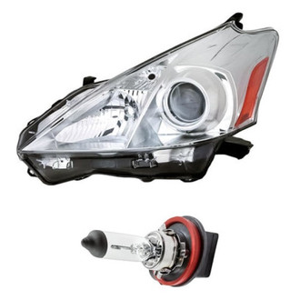 Replacement - 2-Piece Kit (Driver Side Headlight, Bulb) (Standard Line)