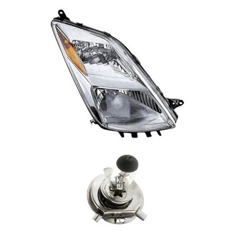 Replacement - 2-Piece Kit (Passenger Side Headlight, Bulb) (Standard Line)