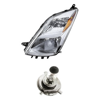 Replacement - 2-Piece Kit (Driver Side Headlight, Bulb) (Standard Line)