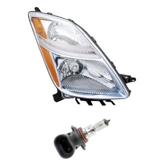 Replacement - 2-Piece Kit (Passenger Side Headlight, Bulb) (Standard Line)