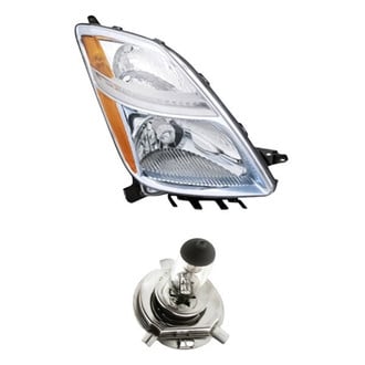 Replacement - 2-Piece Kit (Passenger Side Headlight, Bulb) (Standard Line)