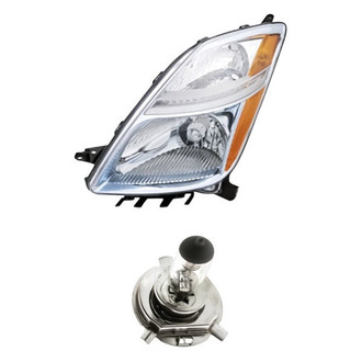 Replacement - 2-Piece Kit (Driver Side Headlight, Bulb) (Standard Line)