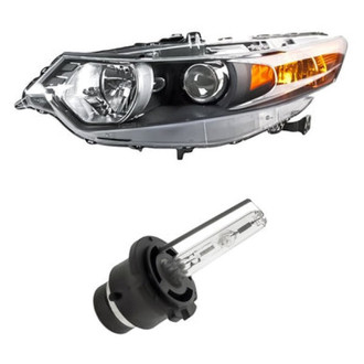Replacement - 2-Piece Kit (Driver Side Headlight, Bulb) (Standard Line)