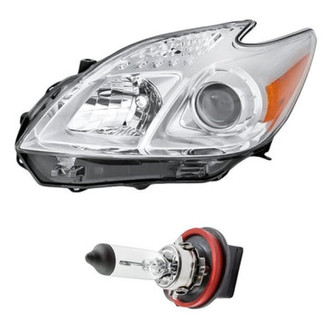 Replacement - 2-Piece Kit (Driver Side Headlight, Bulb) (Standard Line)