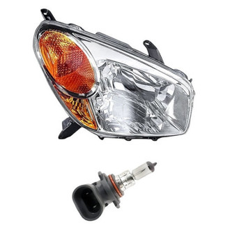 Replacement - 2-Piece Kit (Passenger Side Headlight, Bulb) (Standard Line)