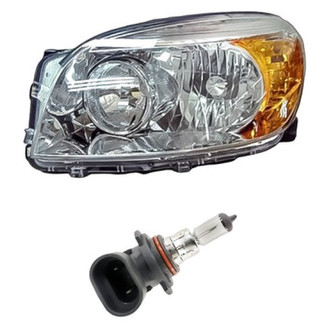 Replacement - 2-Piece Kit (Driver Side Headlight, Bulb) (Standard Line)