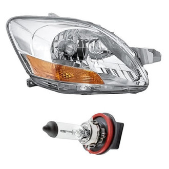 Replacement - 2-Piece Kit (Passenger Side Headlight, Bulb) (Standard Line)