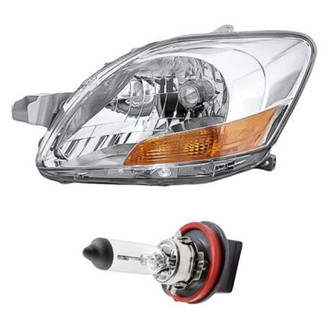 Replacement - 2-Piece Kit (Driver Side Headlight, Bulb) (Standard Line)