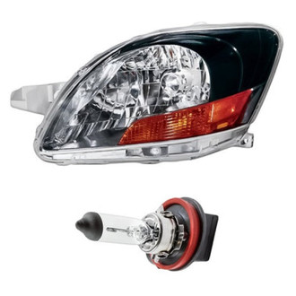 Replacement - 2-Piece Kit (Driver Side Headlight, Bulb) (Standard Line)