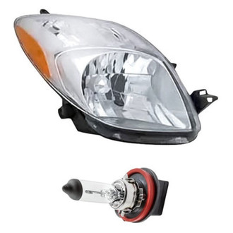 Replacement - 2-Piece Kit (Passenger Side Headlight, Bulb) (Standard Line)