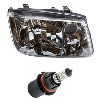 Replacement - 2-Piece Kit (Passenger Side Headlight, Bulb) (Standard Line)