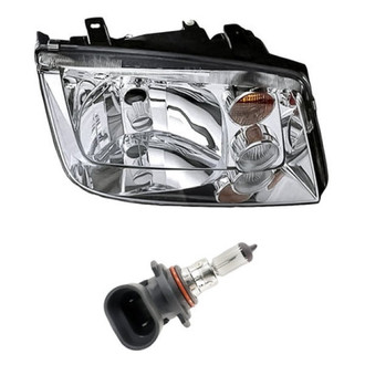 Replacement - 2-Piece Kit (Passenger Side Headlight, Bulb) (Standard Line)