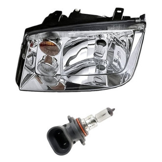 Replacement - 2-Piece Kit (Driver Side Headlight, Bulb) (Standard Line)