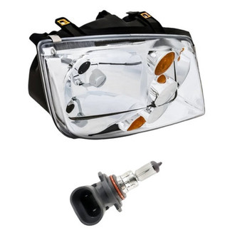 Replacement - 2-Piece Kit (Passenger Side Headlight, Bulb) (Standard Line)