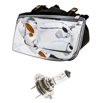 Replacement - 2-Piece Kit (Driver Side Headlight, Bulb) (Standard Line)