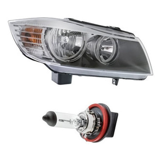 Replacement - 2-Piece Kit (Passenger Side Headlight, Bulb) (Standard Line)