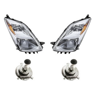 Replacement - 4-Piece Kit (Driver and Passenger Side Headlights, Bulbs) (Standard Line)