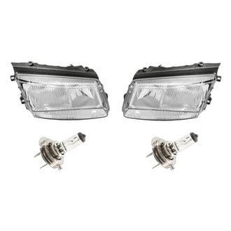 Replacement - 4-Piece Kit (Driver and Passenger Side Headlights, Bulbs) (Standard Line)