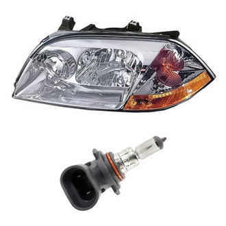 Replacement - 2-Piece Kit (Driver Side Headlight, Bulb) (Standard Line)