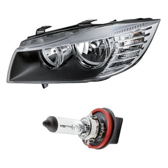 Replacement - 2-Piece Kit (Driver Side Headlight, Bulb) (Standard Line)