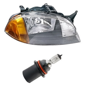 Replacement - 2-Piece Kit (Passenger Side Headlight, Bulb) (Standard Line)