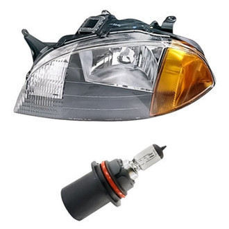 Replacement - 2-Piece Kit (Driver Side Headlight, Bulb) (Standard Line)